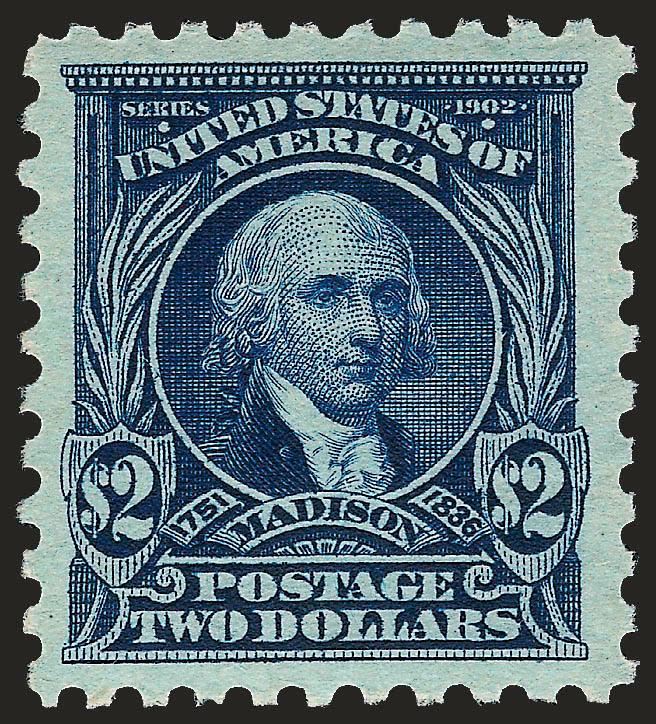 $2.00 Dark Blue (479).> Mint N.H., deep rich color, well centered with wide margins, Very Fine and choice, with 1991 P.F. certificate for a block